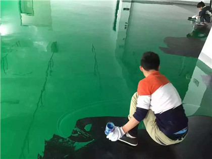 永安坝街道下面给你一份环氧地坪漆施工的完整流程